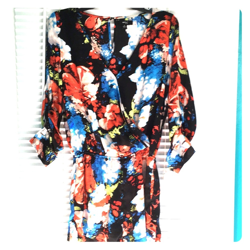 Floral Silk Jumpsuit-Short